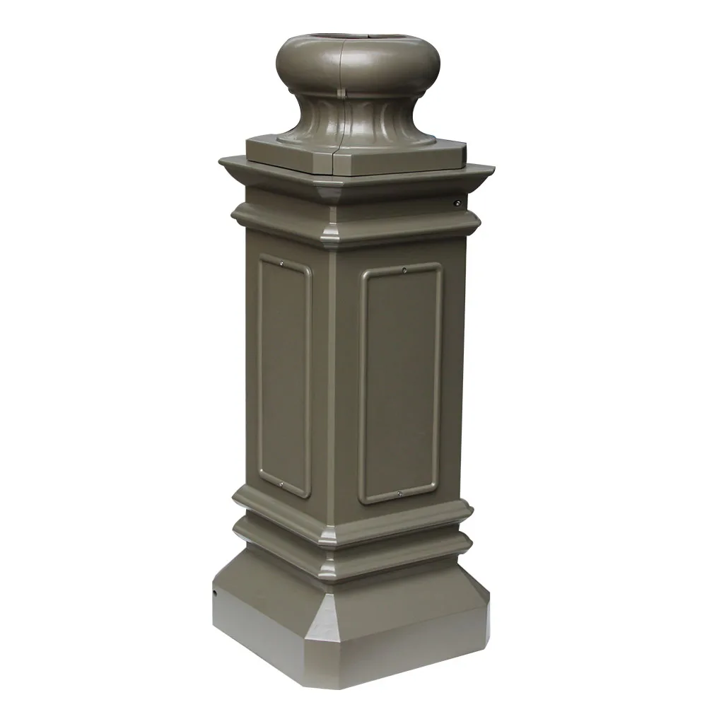 sand casting aluminium decorative lamp post base