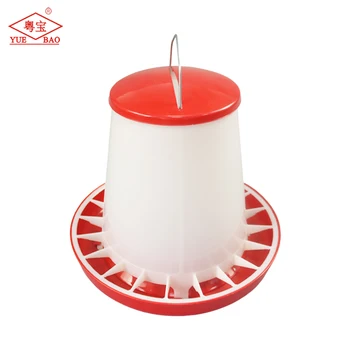 Animal Red Plates Plastic Chicken Tray And Drinker Pan System