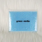 ziplock air bubble bag opaque zipper valentine designer mailer bag,ziplock bubble padded pouch