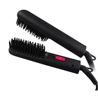 High quality rechargeable electric hair straightener comb