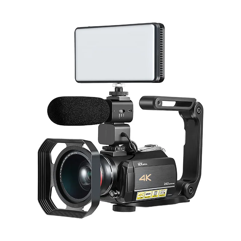 WINAIT のプロフェッショナルスーパー 4 18k wifi デジタルビデオカメラと 12x 光学ズームデジタルビデオカメラ