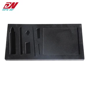 customized flocking die cutting eva foam box tool box insert