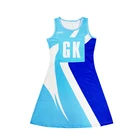 Girl Tennis Dress Sublimation Women Netball Dresses Uniform