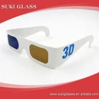 printed Paper 3d Glasses Games red blue paper