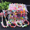 Assorted Plastic Bead Kit Accessories DIY Bracelet Toys Jewelry Making Kids Creative Gifts Loose bead 500g