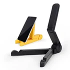 Plastic mobile phone accessory tripod desk long stand holder adjustable base flexible phone holder