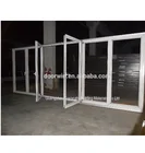 economic aluminium accordion bi folding interior doors prices