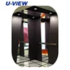 Stainless steel freight elevator cabin and cargo elevator car