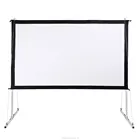 Outdoor Large Exhibition Hall Rear Projector Fast Fold Projection Screen