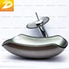 Silver Color Glass Bowl Modern Simple Unique Cheap Wholesale Bathroom Wash Basin