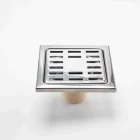 Best selling kitchen anti-odor smart waste trap floor drain stainless steel