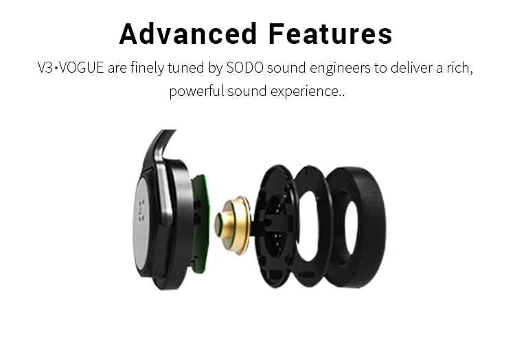 2019 Ebay SODO Headphone and Speaker 2 in 1Switch to Powerful Speaker Stereo Sport Wireless Headphones Bluetooth Headset - ANKUX.COM