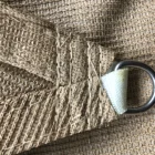 uv blocked waterproof shade sail/knitted shade cloth net/hdpe sun shade sail net
