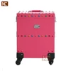 PVC /Aluminum professional beauty trolley case cosmetic trolley case