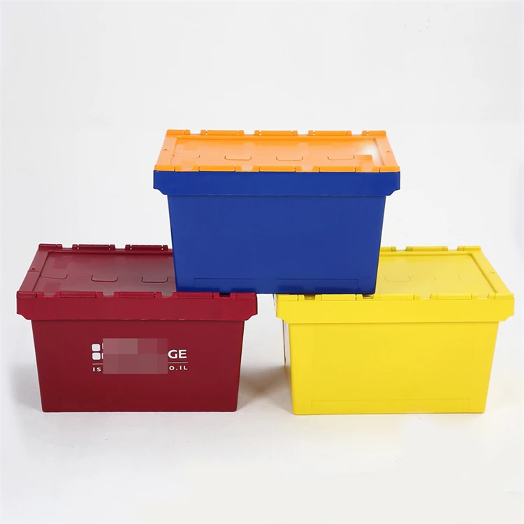 Heißer Verkauf Box Verpackung Boxen Stapelbar Kunststoffkiste mit deckel