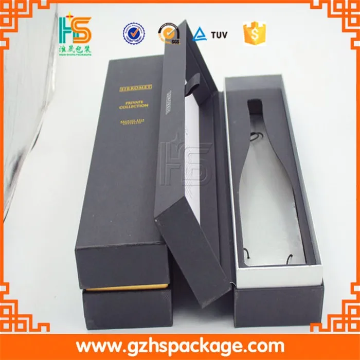 logo design paper wine box   packaging box with high quality