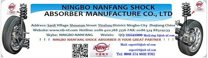 Chinese auto front shock absorber for NISSAN PRAIRIE PRO (M11) 04/1992 07/1994