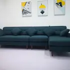 living room furniture sofa design modern sectional couch fabric sofa L shape 10172#