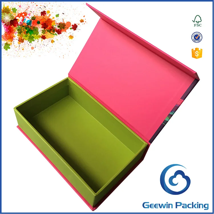 customized flip top gift box/ xmas gift boxes with lids/ gift