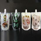 Plastic Bag With Spout Pouch For Liquid