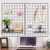 Metal Mesh Wire Wall Grid Hanging Photos Grids Wall