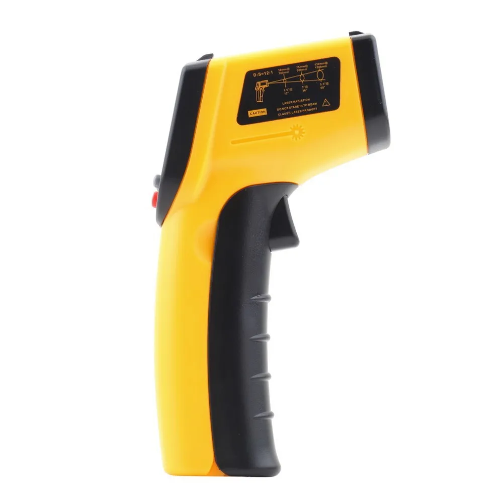 1 Pcs GM320 Laser LCD Digital IR Infrared Thermometer Temperature Meter Gun Point -50~330 Degree Non-Contact Thermometer