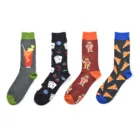 fashion bulk wholesale custom happy design men socks