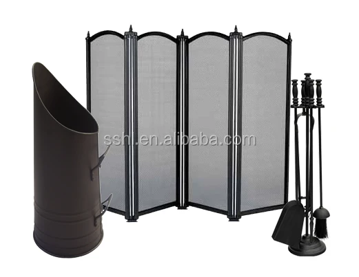 Fireplace Accessories Fireplace Tool Set Include Firescreen Coal