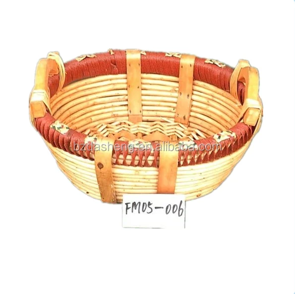 gifts & crafts  wicker  weaving basket small handle wicker  41