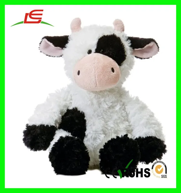 cow soft toy white black