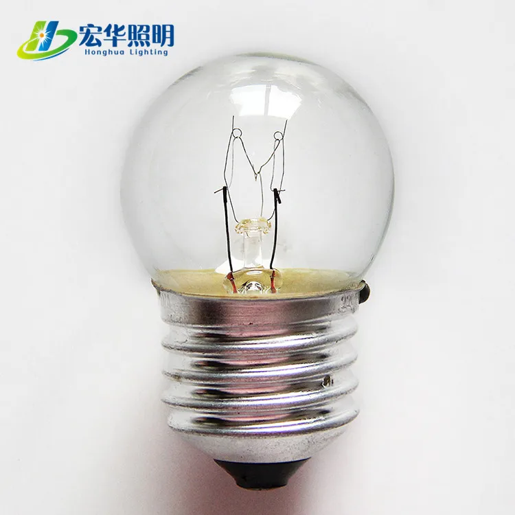 globe shape g35 edison incandescent lamp light bulbs 220v e12 7w