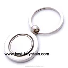 promotional custom round metal key ring (BK52890-)
