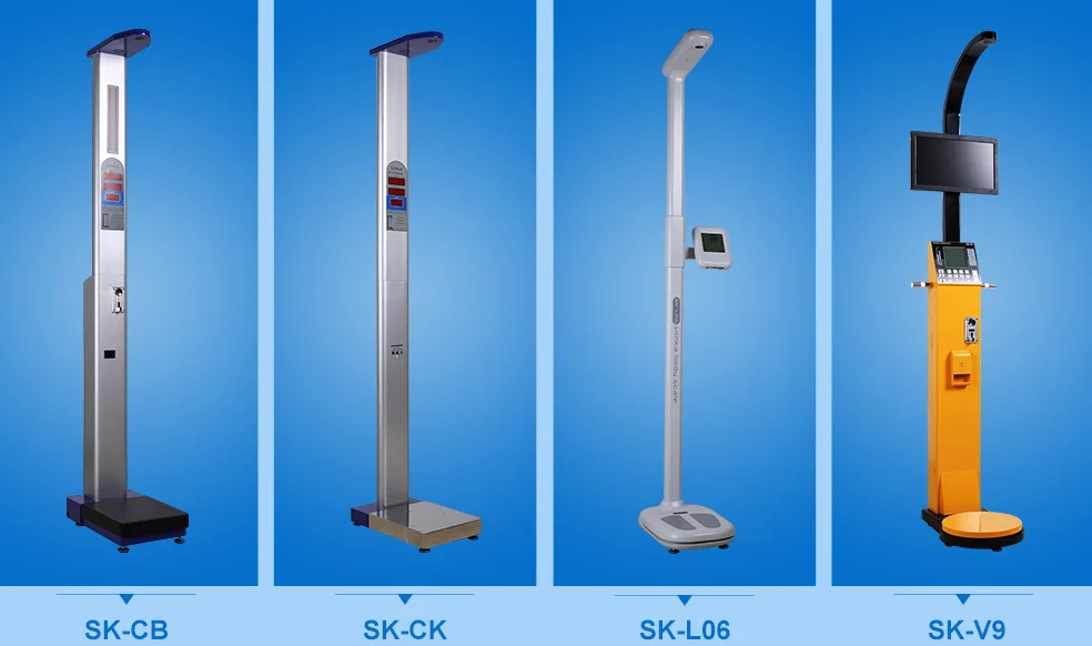 Adult Weighing Scale for Hospital SK-X60HD With Omron Blood Pressure Monitor | A4 Printer New Arrival