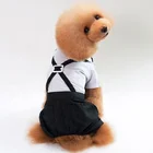 Hot Selling Gentleman Wedding Suit Dog Clothes Overalls For Wedding Costume