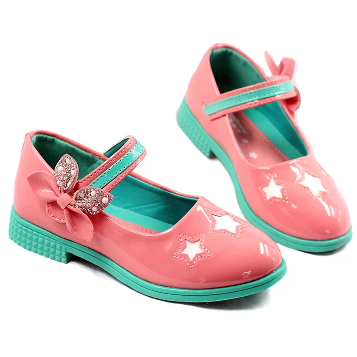 New Hot Girls Sandals PU Children Sandals For Girls Summer 2015 Fashion 26-30 Kids Shoes For Girl Sandale Fille Pink Red