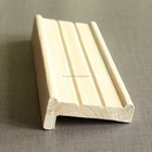 latest design veneer wrap wooden door frames