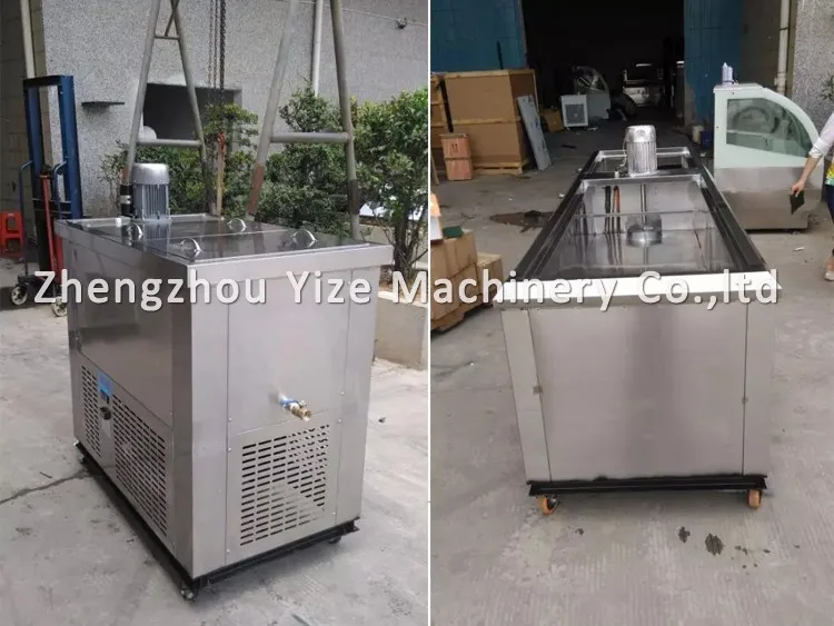 Double moulds ice-cream popsicle machine for popsicle / commercial popsicle machine