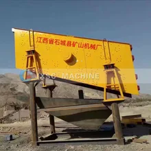 Professional Manufacturer Tantalite Washing Equipment Separation Machine Mobile Vibrating Screen for Mining Processing