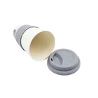 Custom Made Eco-friendly Reusable Biodegradable Bamboo FIber Coffee Mugs Cups