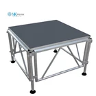 outdoor concert stage design Anti-slip aluminium frame mobile stage platform