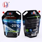Car Detergent Packaging Stand Up Laminating Spout Stand Up Pouches