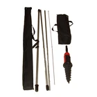 beach flag pole stand/ metal cross base