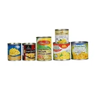 green food canned corn with nutrition for children