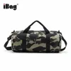 Large Camo Army Tactical Shoulder Bag Sports Canvas Gym Duffle Carry Strap Tote Bag