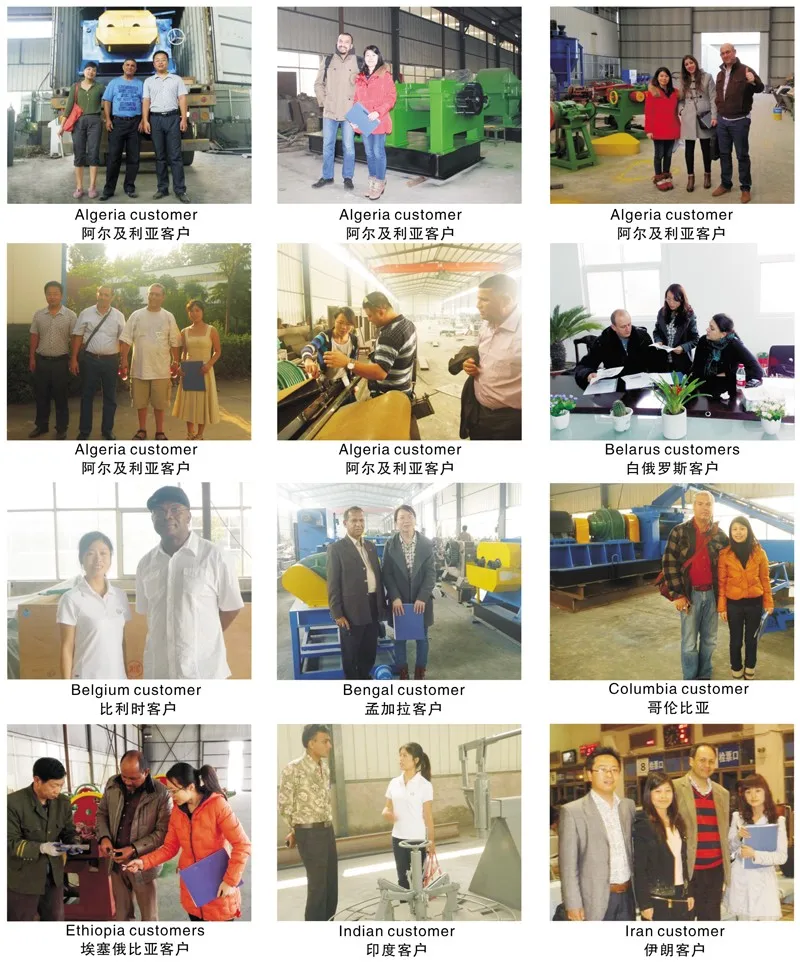 Rubber Crusher Machine Waste tire recycling machine clients (2).jpg