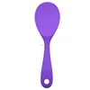 New design eco-friendly colorful silicone kitchen tool rice ladle