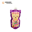 Baby Foods Spout Pouch Food Reusable Fruit Juice Packaging Organic Baby Foods Spout Pouch