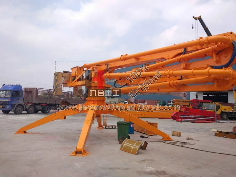 China Jiuhe M Mobile Hydraulic Spider Concrete Placing Boom Products