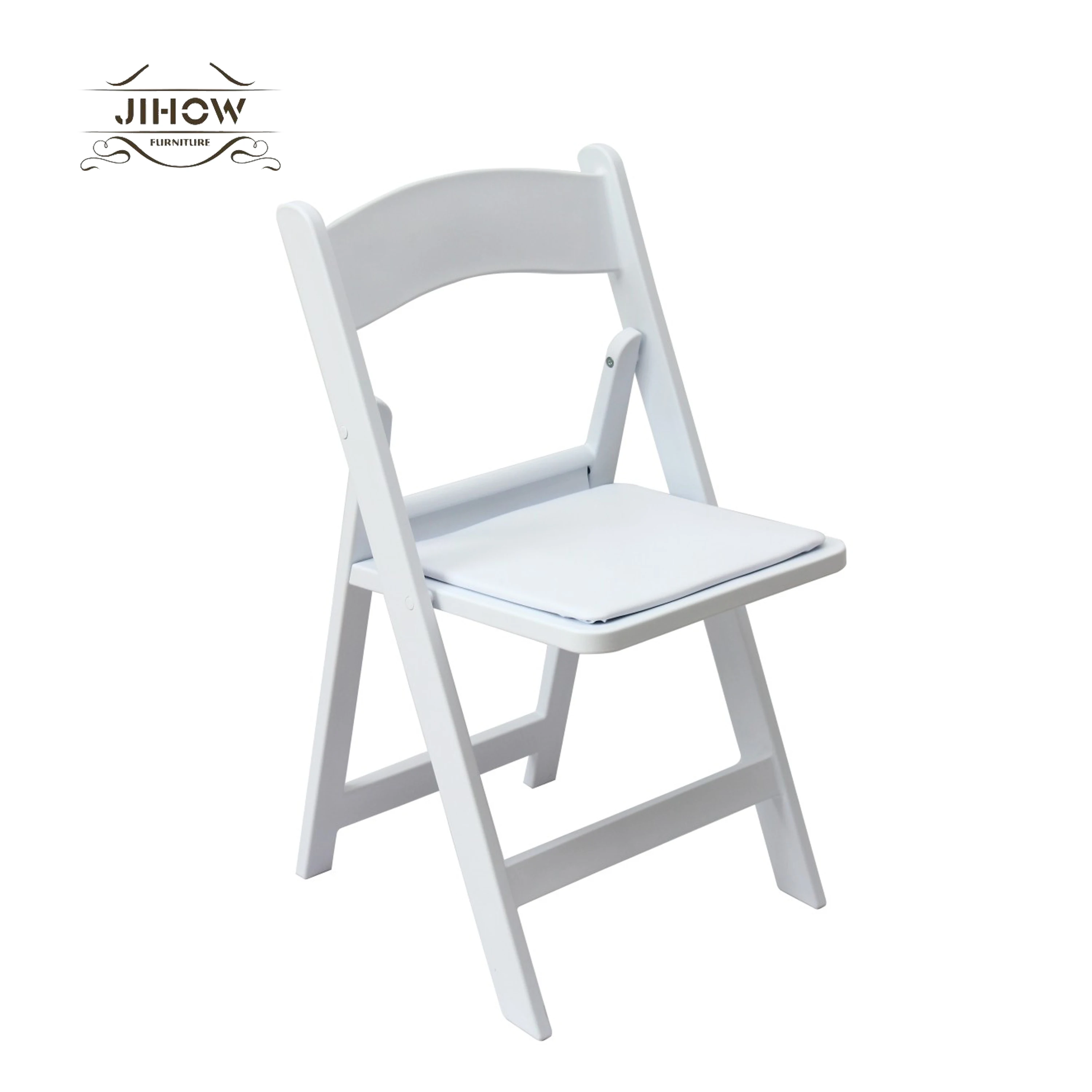 China Padded American White Resin Folding Chairs For Wedding Buy