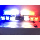 LED Ambulance Vehicle Warning Light Bars Amber Red Blue White color LED warning police led roof light bar